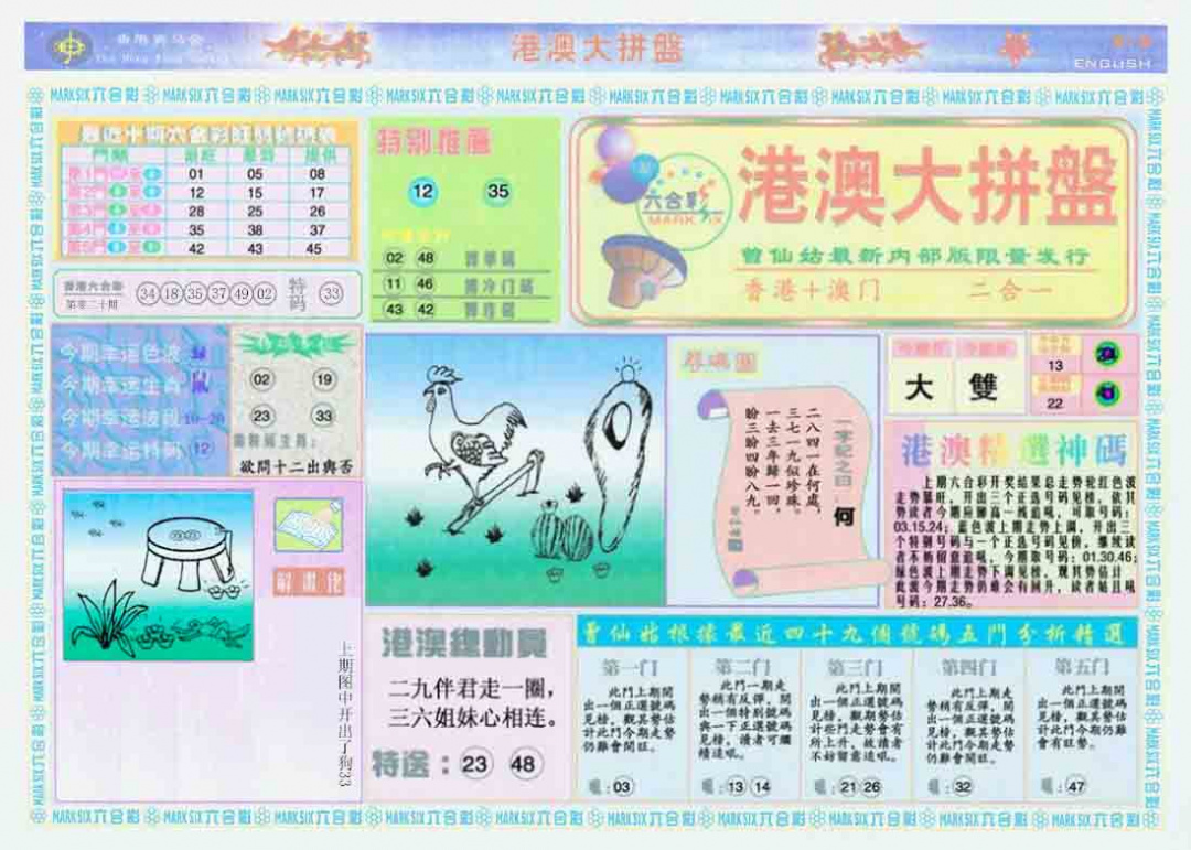 021期港澳大拼盘A[图]